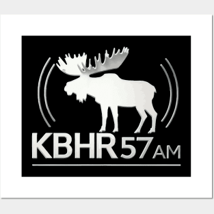 northern exposure KBHR 57 AM Posters and Art